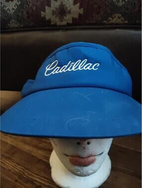Cadillac official Visor - vintage -Adjustable EUC